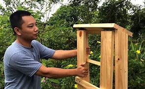 Tangga Lipat Dari Kayu